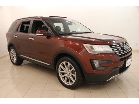 Bronze Fire Metallic Ford Explorer Limited 4WD.  Click to enlarge.