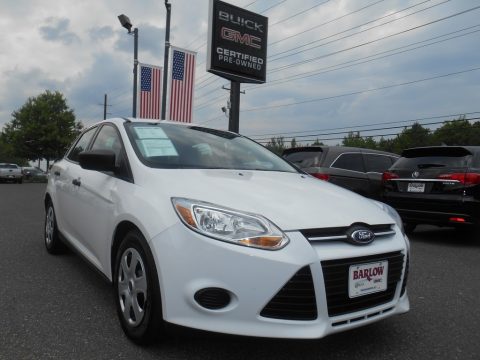 Ingot Silver Ford Focus S Sedan.  Click to enlarge.