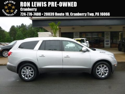Silver Green Metallic Buick Enclave CXL AWD.  Click to enlarge.