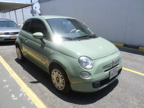 Verde Chiaro (Light Green) Fiat 500 Pop.  Click to enlarge.