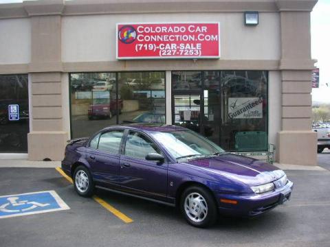 Purple Saturn S Series SL2 Sedan.  Click to enlarge.