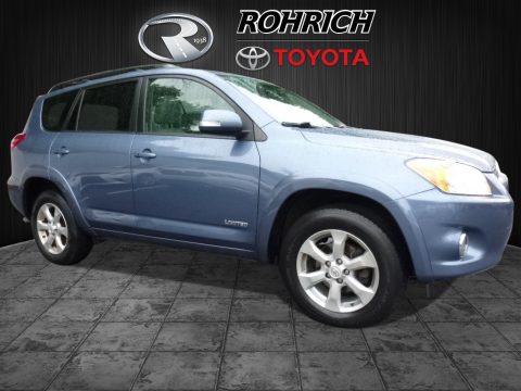 Pacific Blue Metallic Toyota RAV4 Limited V6 4WD.  Click to enlarge.
