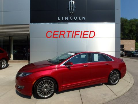 Ruby Red Lincoln MKZ 2.0L EcoBoost AWD.  Click to enlarge.