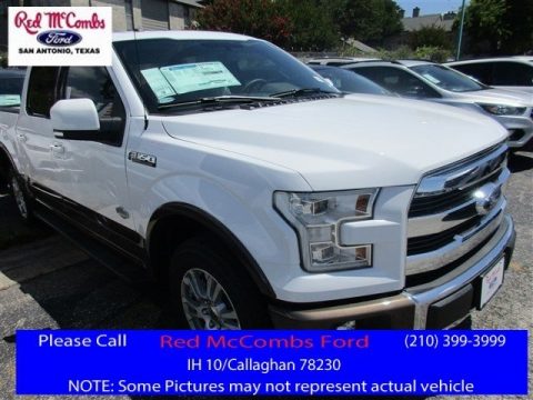 Oxford White Ford F150 King Ranch SuperCrew.  Click to enlarge.