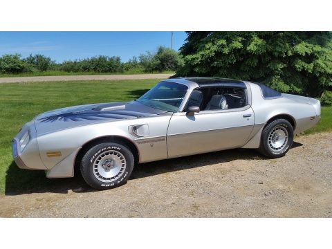 10th Anniversary Silver/Charcoal Pontiac Firebird 10th Anniversary Trans Am.  Click to enlarge.