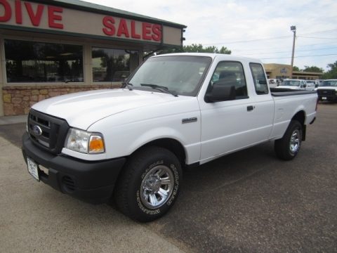 Oxford White Ford Ranger XL SuperCab 4x4.  Click to enlarge.
