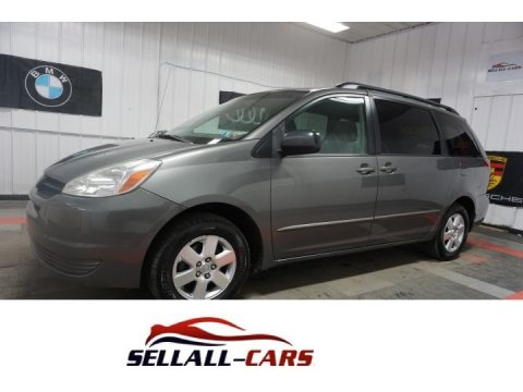 Phantom Gray Pearl Toyota Sienna LE.  Click to enlarge.