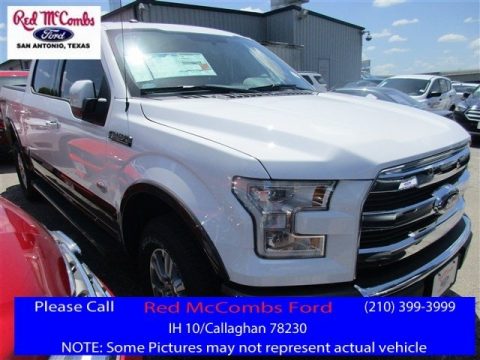 Oxford White Ford F150 King Ranch SuperCrew 4x4.  Click to enlarge.
