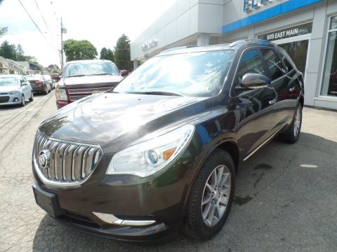 Mocha Bronze Metallic Buick Enclave Leather AWD.  Click to enlarge.