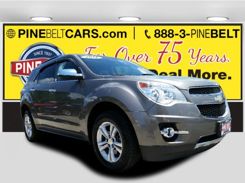 Mocha Steel Metallic Chevrolet Equinox LT AWD.  Click to enlarge.