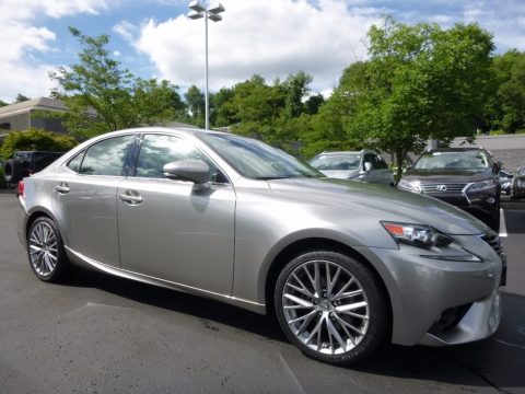 Silver Lining Metallic Lexus IS 250 AWD.  Click to enlarge.