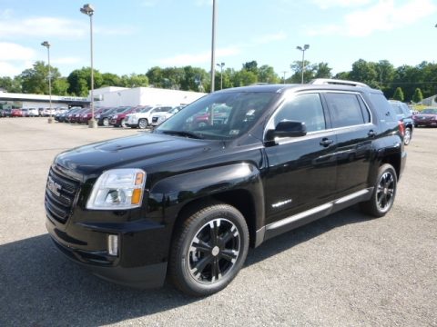 Onyx Black GMC Terrain SLE AWD.  Click to enlarge.