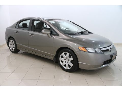 Galaxy Gray Metallic Honda Civic LX Sedan.  Click to enlarge.