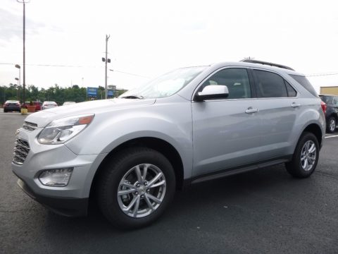 Silver Ice Metallic Chevrolet Equinox LT AWD.  Click to enlarge.