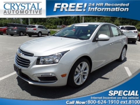 Silver Ice Metallic Chevrolet Cruze Limited LTZ.  Click to enlarge.