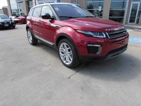 Firenze Red Metalllic Land Rover Range Rover Evoque HSE.  Click to enlarge.