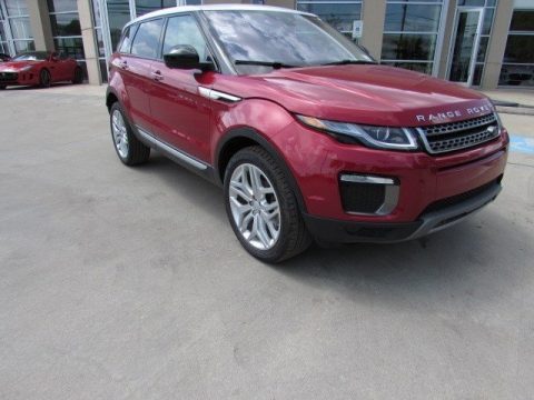 Firenze Red Metalllic Land Rover Range Rover Evoque HSE.  Click to enlarge.