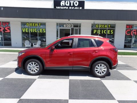 Soul Red Metallic Mazda CX-5 Touring.  Click to enlarge.
