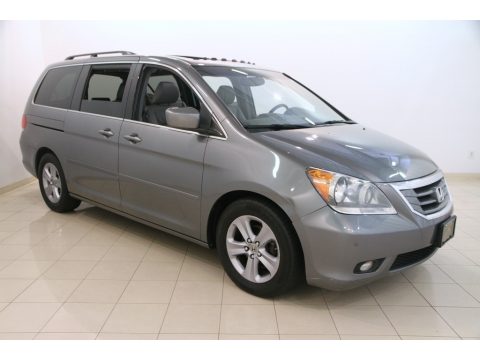 Sterling Gray Metallic Honda Odyssey Touring.  Click to enlarge.