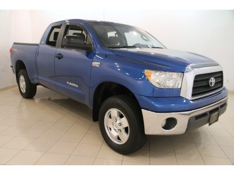 Blue Streak Metallic Toyota Tundra SR5 Double Cab 4x4.  Click to enlarge. Blue Streak Metallic Toyota Tundra SR5 Double Cab 4x4.  Click to enlarge.