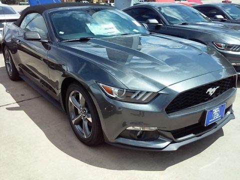 Magnetic Metallic Ford Mustang V6 Convertible.  Click to enlarge.