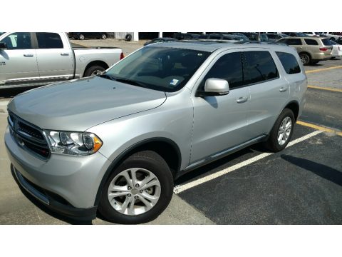 Bright Silver Metallic Dodge Durango Crew.  Click to enlarge.