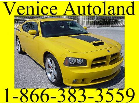 Detonator Yellow Clearcoat Dodge Charger SRT-8 Super Bee.  Click to enlarge.