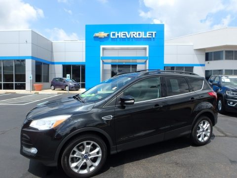 Tuxedo Black Metallic Ford Escape SEL 1.6L EcoBoost 4WD.  Click to enlarge.