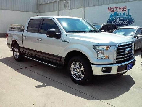 Ingot Silver Ford F150 XLT SuperCrew.  Click to enlarge.