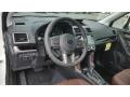  2017 Subaru Forester Saddle Brown Interior #8