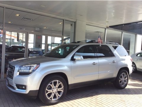 Quicksilver Metallic GMC Acadia SLT AWD.  Click to enlarge.
