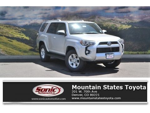 Classic Silver Metallic Toyota 4Runner SR5 Premium 4x4.  Click to enlarge.