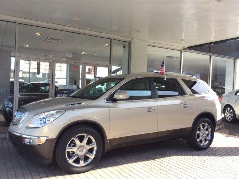 Gold Mist Metallic Buick Enclave CXL AWD.  Click to enlarge.