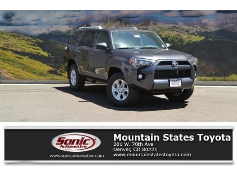 Magnetic Gray Metallic Toyota 4Runner SR5 4x4. Click to enlarge. Magnetic Gray Metallic Toyota 4Runner SR5 4x4. Click to enlarge.