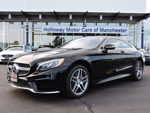 Black Mercedes-Benz S 550 4Matic Coupe.  Click to enlarge.