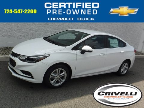 Summit White Chevrolet Cruze LT Sedan. Click to enlarge. Summit White Chevrolet Cruze LT Sedan. Click to enlarge.