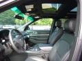  2017 Ford Explorer Ebony Black Interior #10