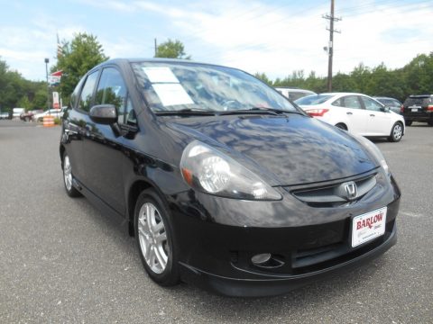 Nighthawk Black Pearl Honda Fit Sport.  Click to enlarge.