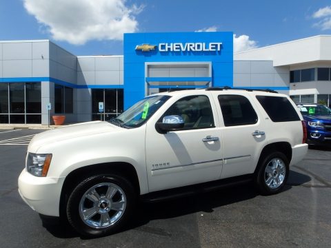 White Diamond Tricoat Chevrolet Tahoe LTZ 4x4.  Click to enlarge.