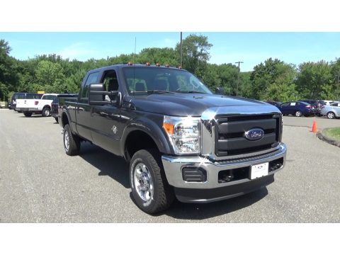 Magnetic Metallic Ford F350 Super Duty XL Crew Cab 4x4.  Click to enlarge.