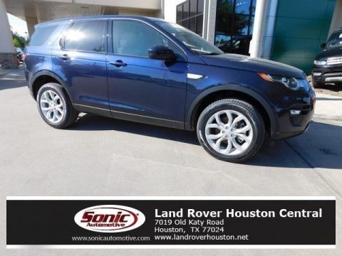 Loire Blue Metallic Land Rover Discovery Sport HSE 4WD.  Click to enlarge.