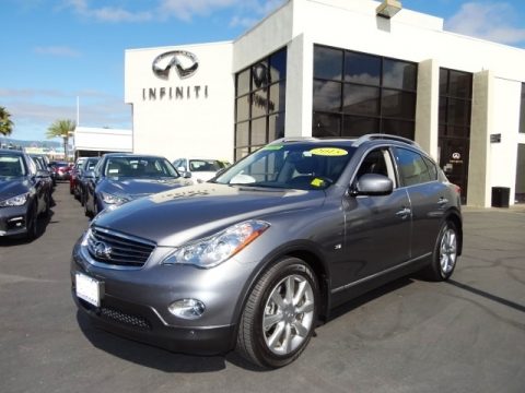 Graphite Shadow Infiniti QX50 AWD.  Click to enlarge.