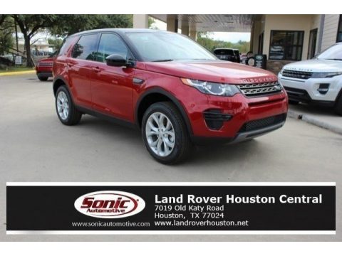 Firenze Red Metallic Land Rover Discovery Sport HSE 4WD.  Click to enlarge.