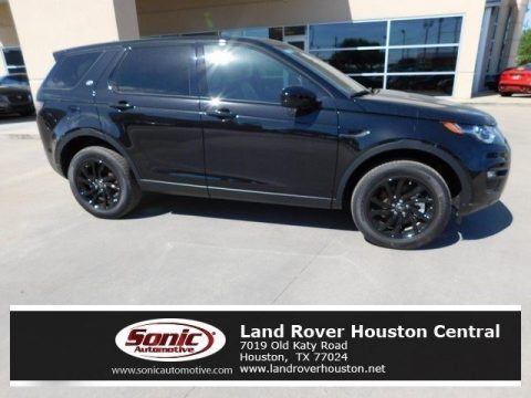 Santorini Black Metallic Land Rover Discovery Sport HSE 4WD.  Click to enlarge.