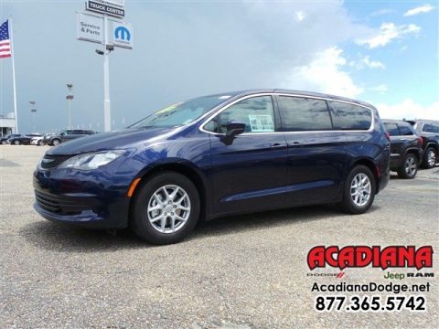 Jazz Blue Pearl Chrysler Pacifica Touring.  Click to enlarge.