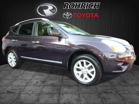 Black Amethyst Nissan Rogue S AWD.  Click to enlarge.