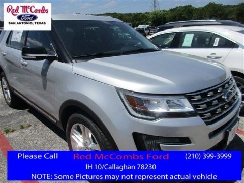 Ingot Silver Metallic Ford Explorer XLT.  Click to enlarge.