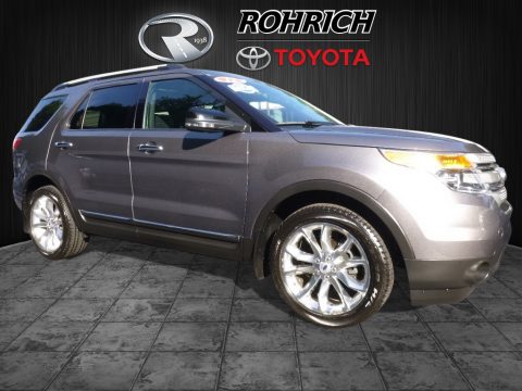 Sterling Gray Metallic Ford Explorer XLT 4WD.  Click to enlarge.