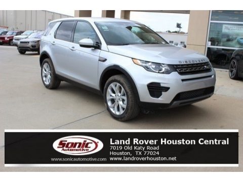 Indus Silver Metallic Land Rover Discovery Sport HSE Luxury 4WD.  Click to enlarge.