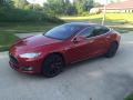 2014 Tesla Model S P85D Performance Red Multi-Coat